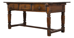 Early 19th Century Country French Provincial Oak Kitchen Island
