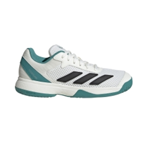 adidas Courtflash Junior - FTWR White/Pure Teal/Off White