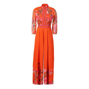 Harper Orange Jumpsuit (L)
