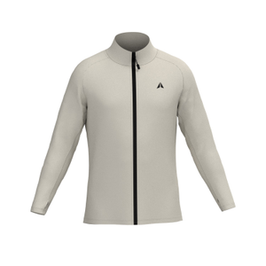 Eco-Friendly Running Jacket For Women – White Lightweight Breathable Moisture-Wicking Jacket With Strategic Ventilation – Sustainable Activewear Outer