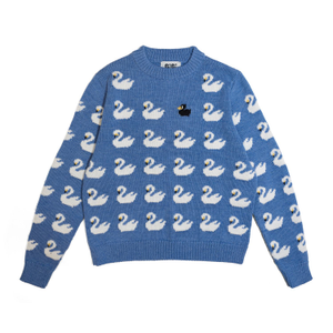 Ugly Duckling Sweater In Blue Marl (M)