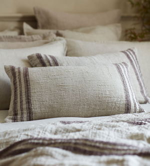 Natural Elijah 100% Linen Cushion Cover