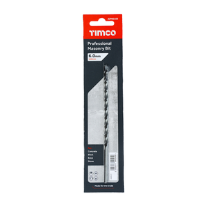 Timco Professional Masonry Drill Bit 6mm x 150mm