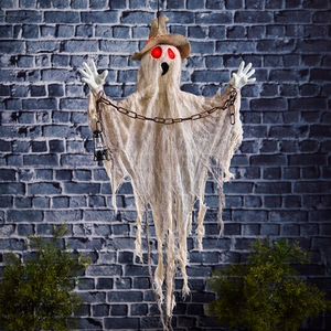 90cm Animated Chained Hanging Ghost