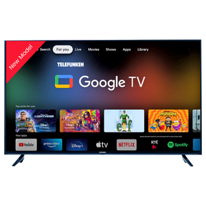 +++TELEFUNKEN 50" 4K SMART GOOGLE TV