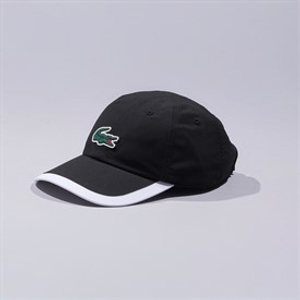 Lacoste Mens Cap Black/White