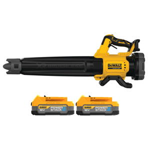 Dewalt DCMBL562 18V XR Cordless Brushless Axial Leaf Blower With 2 x 1.7Ah Powerstack Batteries