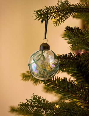 Melville Mistletoe Baubles Set of 3 Rosemary