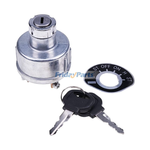 Ignition Switch With 2 Keys JK290A for Jinma Tractor JM 184 200 204 250 254 284 304 354 404 504 554 704