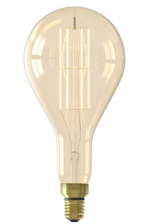 Calex Splash LED Filament - E27 - 1100 Lm - Gold