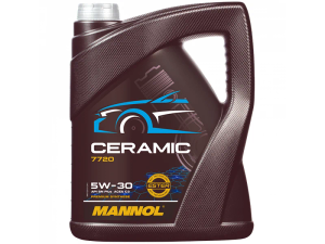 Mannol 7720 Ceramic 5W-30 C2/C3 DEXOS2 API SN BMW LL04 VW 505 RN17 C30 - 5 Litre
