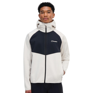Berghaus Mens Trawden Hybrid Windproof Softshell Jacket - XL / Stone/Jet Black