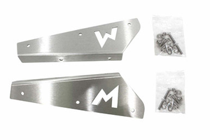 TF3010 - Stainless Steel Front Mudflap Brackets for Land Rover Defender 90/110/130 by Terrafirma		