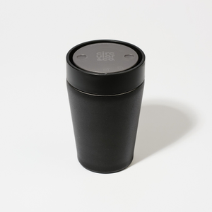 Circular&amp;Co. Travel Mug - Made From Recycled Stainless Steel | 8oz - Black
