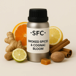 Smoked Spices & Cognac Bloom Fragrance Oil - 1kg
