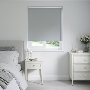 Barcelona Mineral Grey Roller Blinds: 1440mm x 1200mm Recess