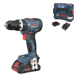 GSB 18V-65 18V Impact Drill / Driver with 2 x 4.0Ah ProCORE Batteries