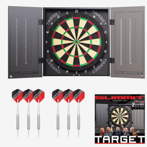 Summit Cabinet & Slim Dartboard Set