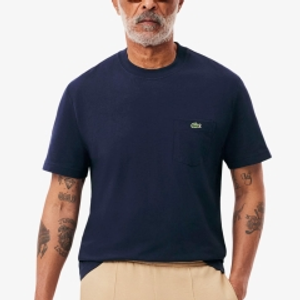 Lacoste Pocket Maglietta - Bleu Marine