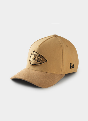 New Era NFL 39Thirty A-Frame Kansas City Chiefs Suede Fitted Cap