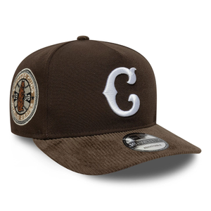 Chicago Cubs MLB Cooperstown Cord Dark Brown 19TWENTY Adjustable Cap