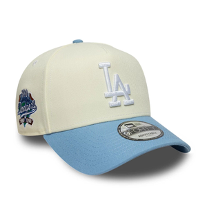 LA Dodgers MLB Pastel Blue 9FORTY A-Frame Adjustable Cap