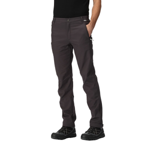 Regatta Mens Geo Softshell II Waterproof Walking Trousers - 34 R / Ash