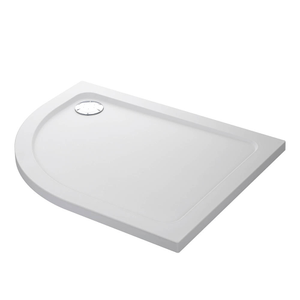Mira Flight Safe Right Hand Anti-Slip Offset Quadrant Shower Tray 1200 x 900mm