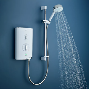 Mira Sport Manual Single Outlet 9.0kW Electric Shower - White &amp; Chrome