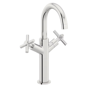 Mode Tate High Rise Basin Mixer Tap - Polished Chrome