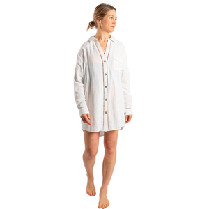 Saltrock Womens Calma Beach Long Sleeve Shirt - L / Cream