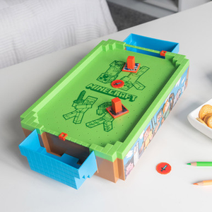 Minecraft The Overworld Arcade Air Hockey Mini Series