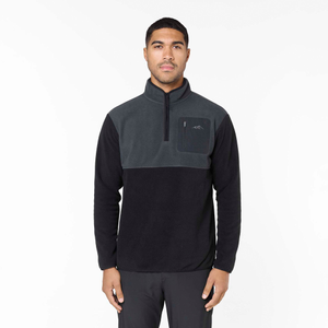 Tech Polar Fleece 1/4 Zip | Black/Charcoal