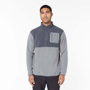 Tech Polar Fleece 1/4 Zip | Charcoal/Mid Grey
