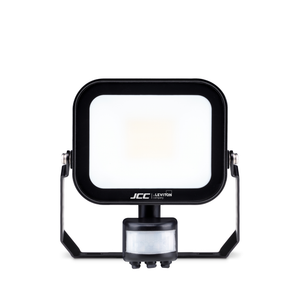 JCC Lighting JC091002 Niteflood Black LED Floodlight With PIR 10W IP65 4000K