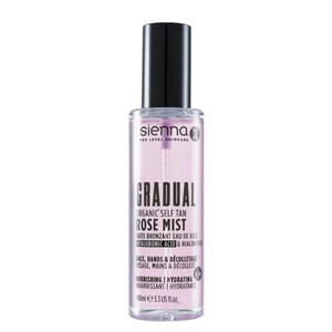 Sienna X Gradual Organic Self Tan Rose Mist 100ml