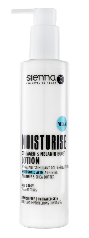Sienna X Moisturise Collagen & Melanin Boost Lotion 200ml
