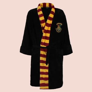 Harry Potter Hogwarts Hoodless Fleece Robe Mens