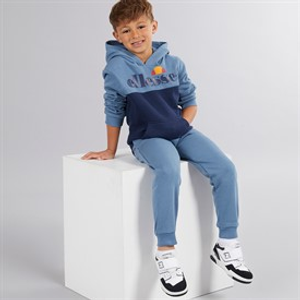 Ellesse Boys Nathaniel Logo Tracksuit Blue
