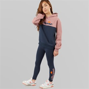 Ellesse Junior Girls Maria Logo Tracksuit Pink