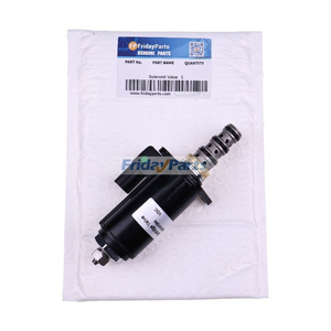 24V Solenoid Valve KDRDE5K-31/30C50-140-T for Sany SY215C-9 SY225C-9 SY235C-9 Kobelco SK200-5 SK210-8 SK260-8 Excavator