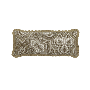 Nora Cushion 70cm x 30cm, Sage Green/Tuberose