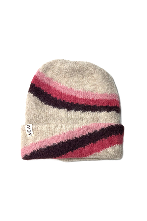 Dawn Mist Beanie - Cabernet