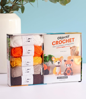 Coffret objectif crochet - Mes 3 premiers amigurumis