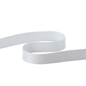 Ruban gros grain - Gris perle