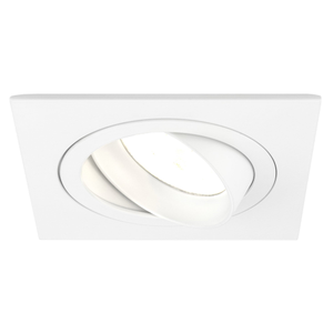 Dimmbare LED Einbaustrahler Weiß - Sevilla - 3W - 2700K - 92mm - Quadrat