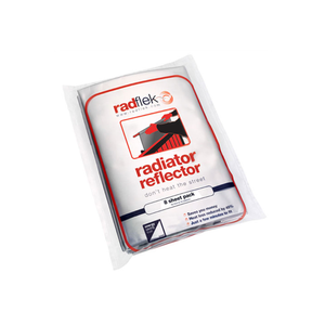 Radflek Radiator Reflector Foil Sheets 8 Pack
