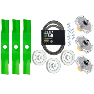 Blade Spindle Belt Kit for Kubota RCK48P-400Z Z411 Z412 48-inch K5583-34340