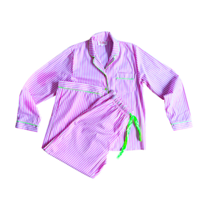 Popping Pink And Neon Yellow Pajamas (S)