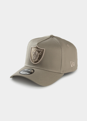 New Era NFL 9Forty A-Frame Las Vegas Raiders Pebble Stone Snapback Cap